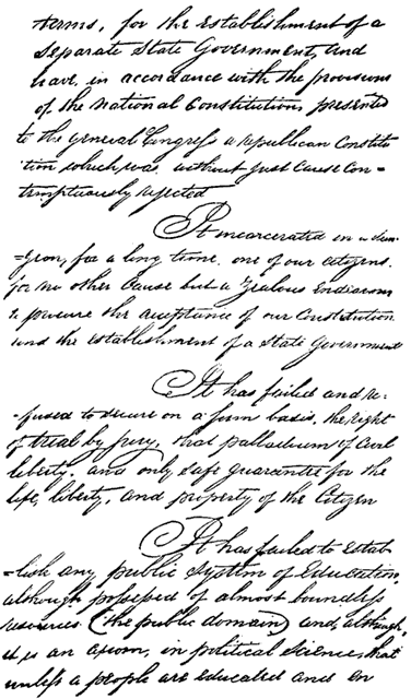 Texas Declaration of Independence 5